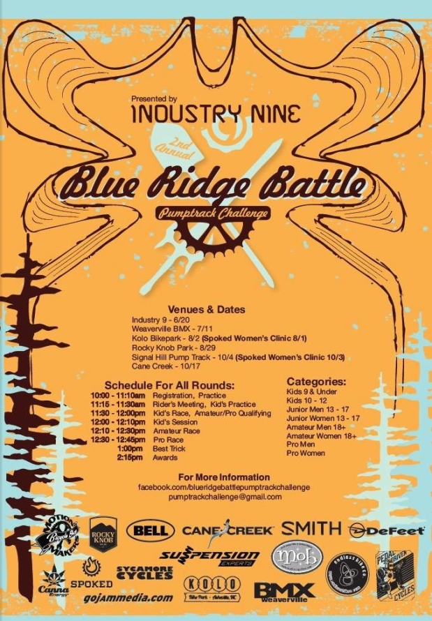 Blue Ridge Pump Track Battle and “Grand” Opening